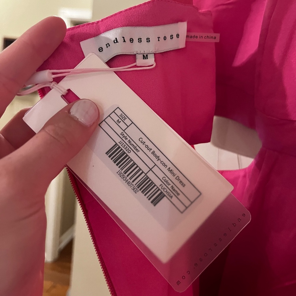 *NWT* ENDLESS ROSE DRESS - Picture 3 of 3